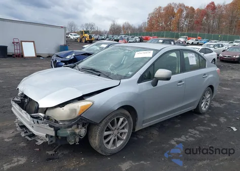 2013 Subaru Impreza 2.0I Premium z USA, uszkodzony, nr VIN JF1GJAC64DH016992